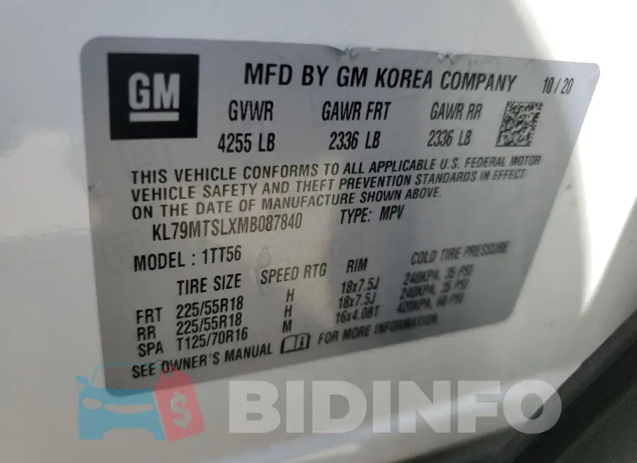 KL79MTSLXMB087840 Photo# 12