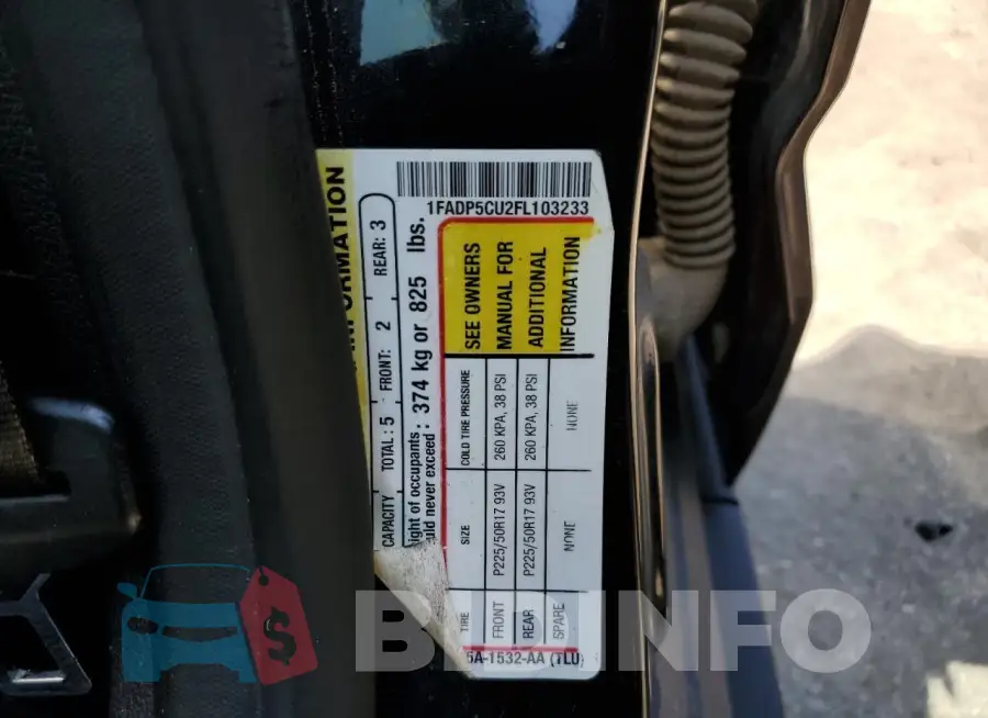 1FADP5CU2FL103233 Photo# 13