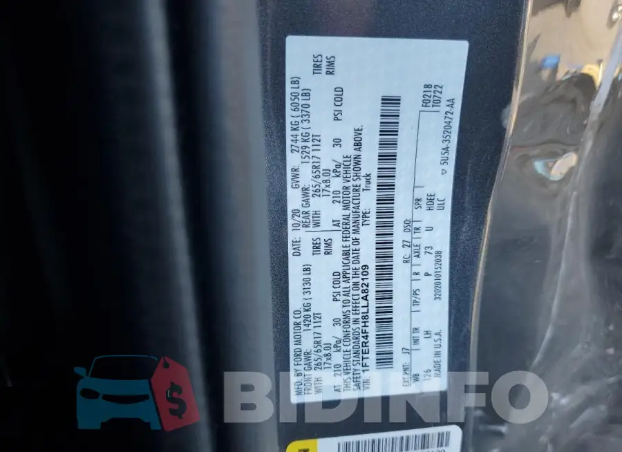 1FTER4FH8LLA82109 Photo# 12