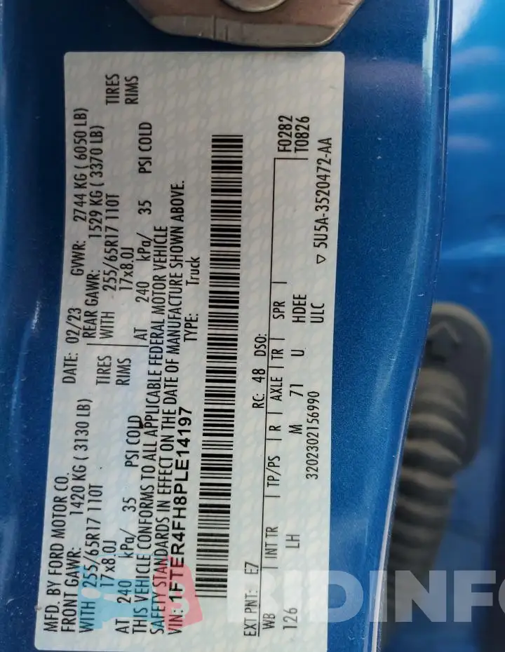 1FTER4FH8PLE14197 Photo# 12