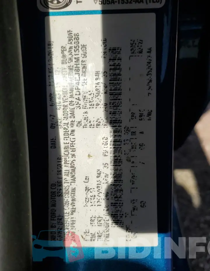 3FADP4EJ8HM155688 Photo# 12