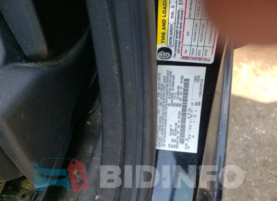 3FADP4TJ1FM114786 Photo# 12