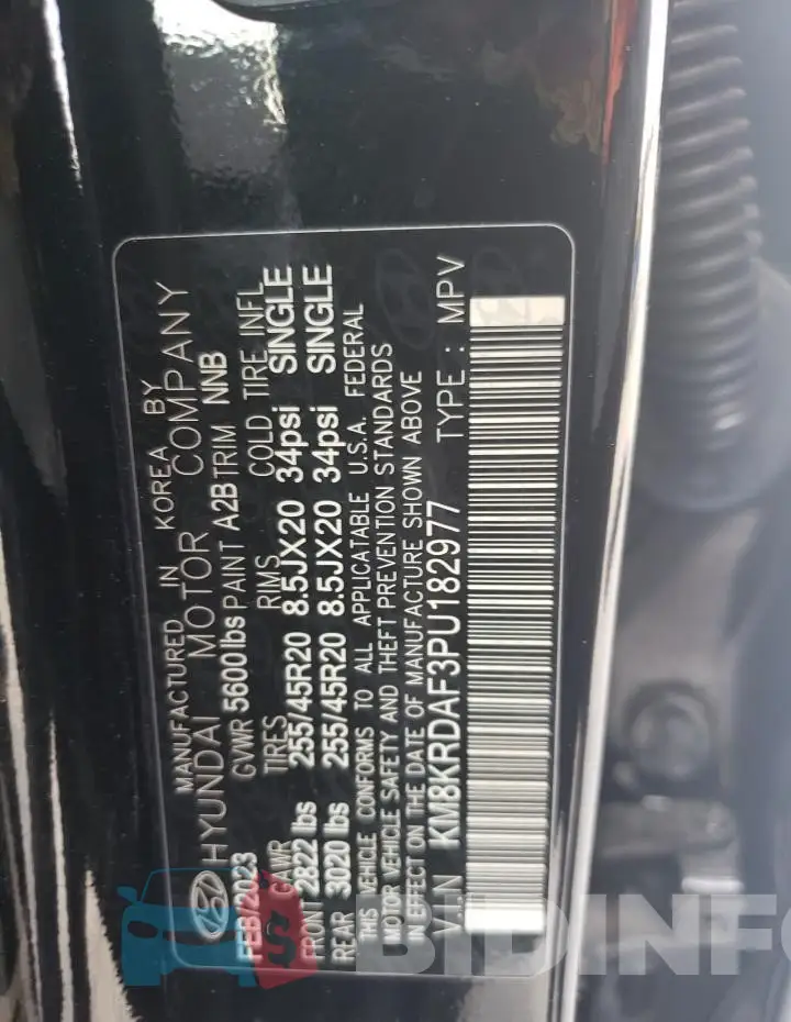 KM8KRDAF3PU182977 Photo# 13