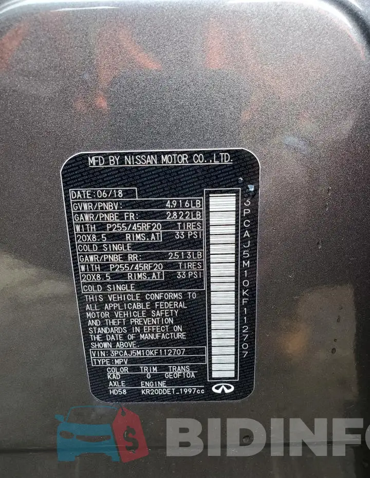 3PCAJ5M10KF112707 Photo# 13