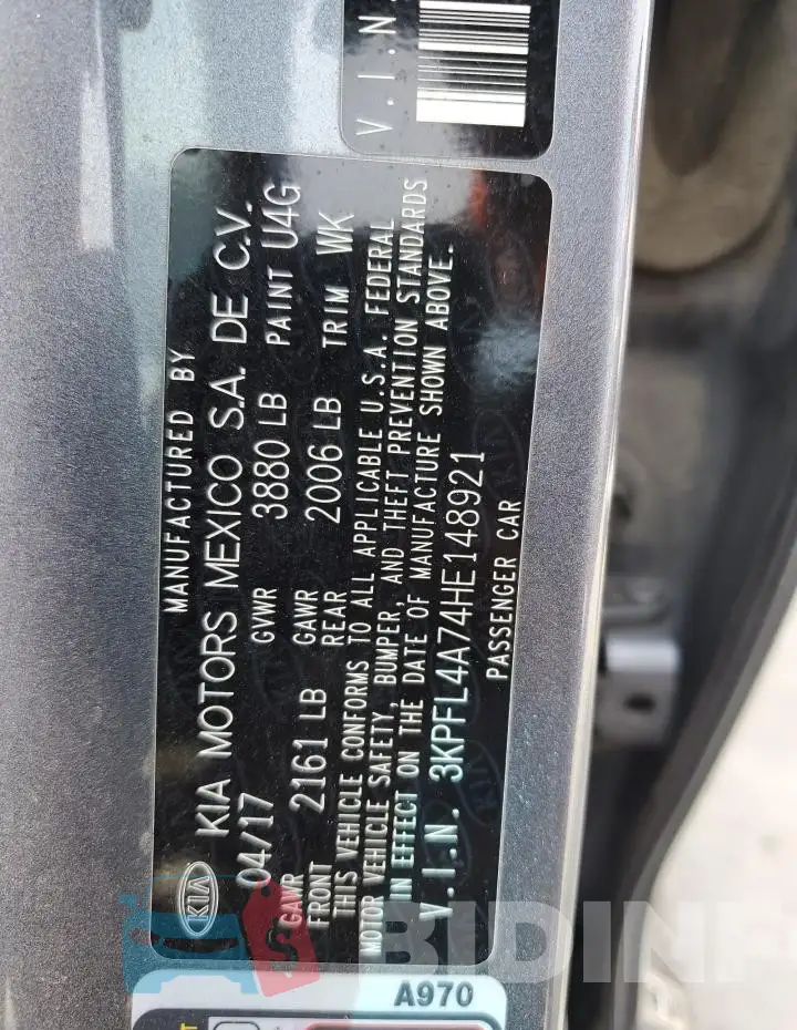 3KPFL4A74HE148921 Photo# 13