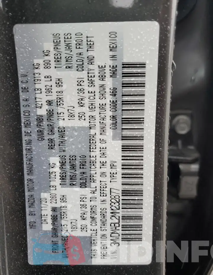 3MVDMABL2MM232877 Photo# 13