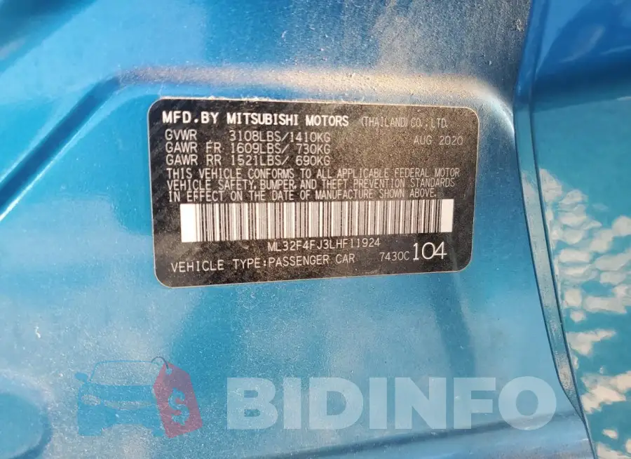 ML32F4FJ3LHF11924 Photo# 12