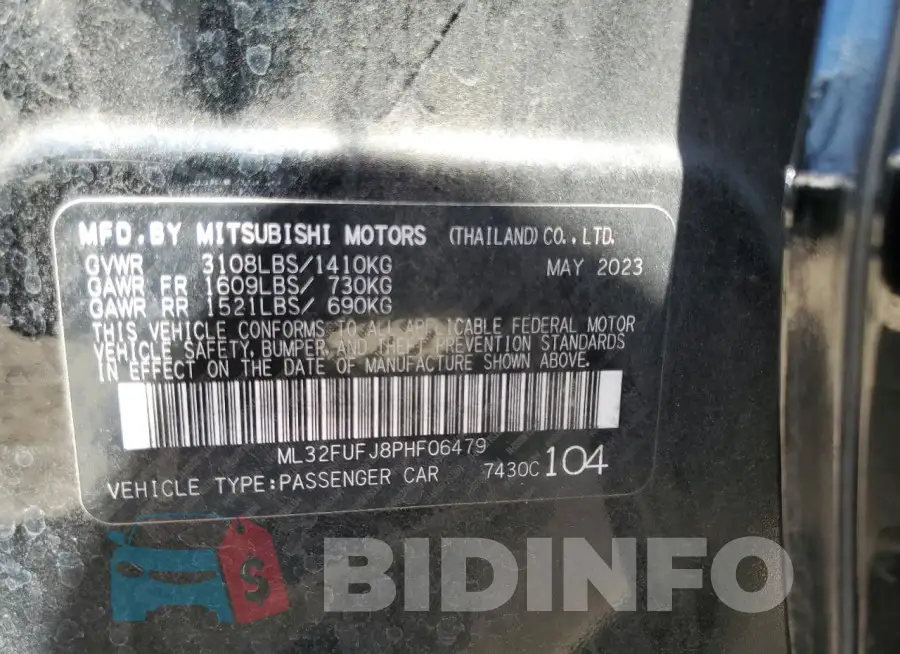 ML32FUFJ8PHF06479 Photo# 12