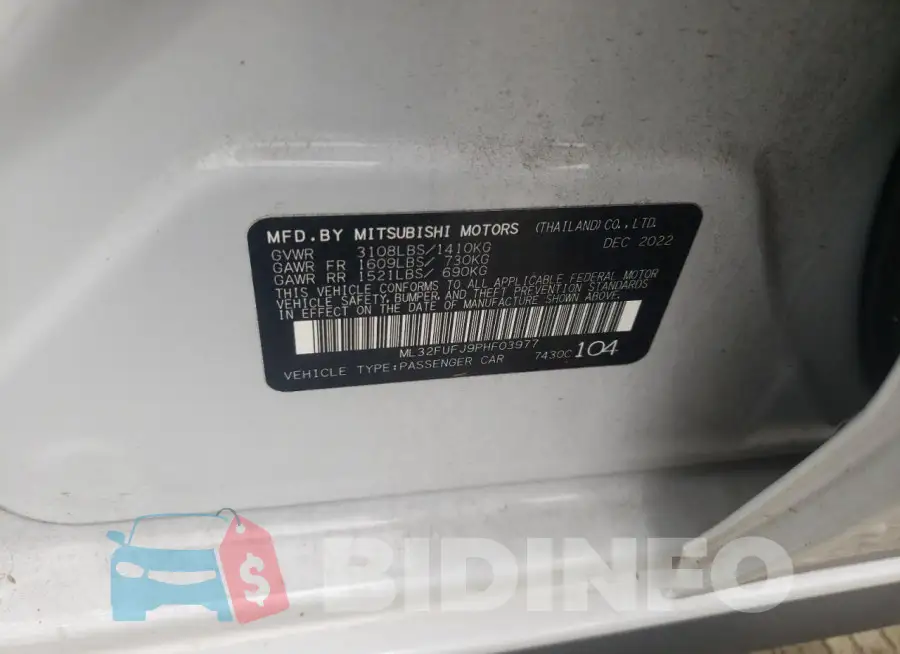 ML32FUFJ9PHF03977 Photo# 12