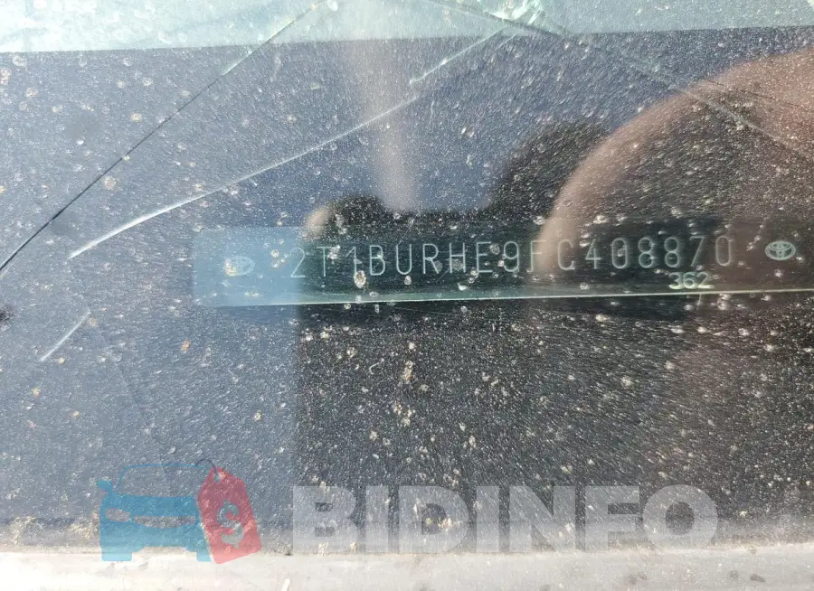 2T1BURHE9FC408870 Photo# 13