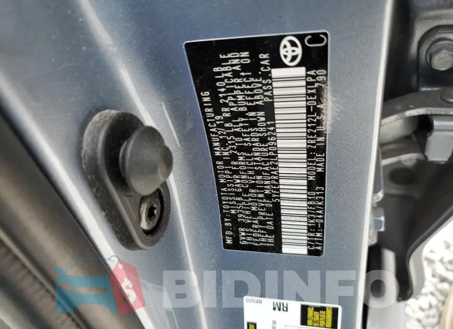 5YFEPRAE2LP096241 Photo# 12