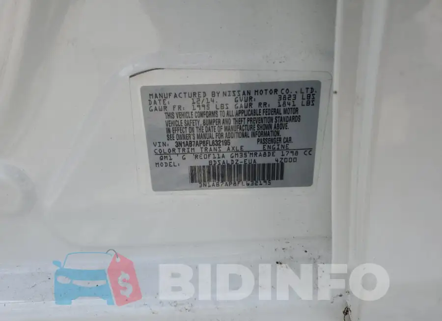 3N1AB7AP8FL632195 Photo# 12