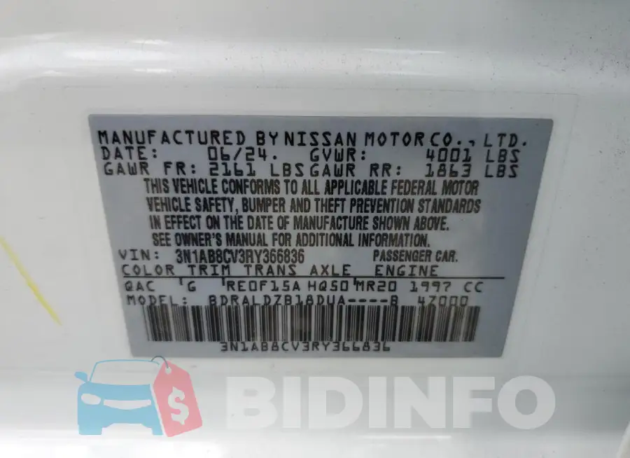 3N1AB8CV3RY366836 Photo# 12
