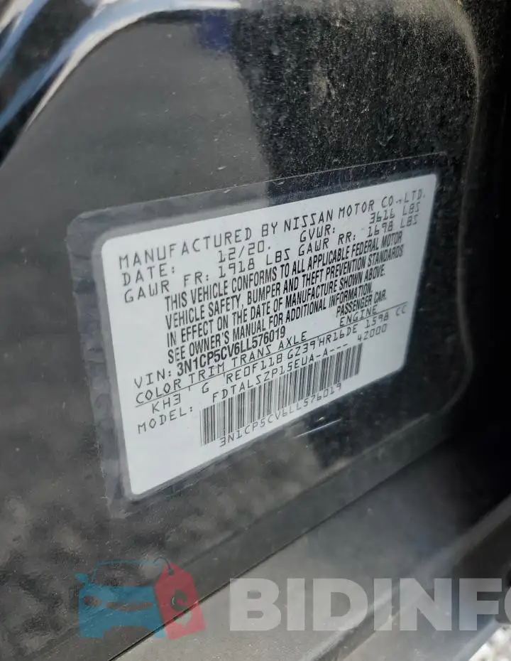 3N1CP5CV6LL576019 Photo# 13