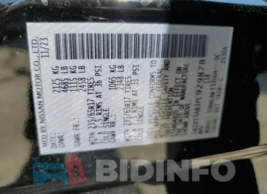 5N1BT3AB3PC929878 Photo# 14