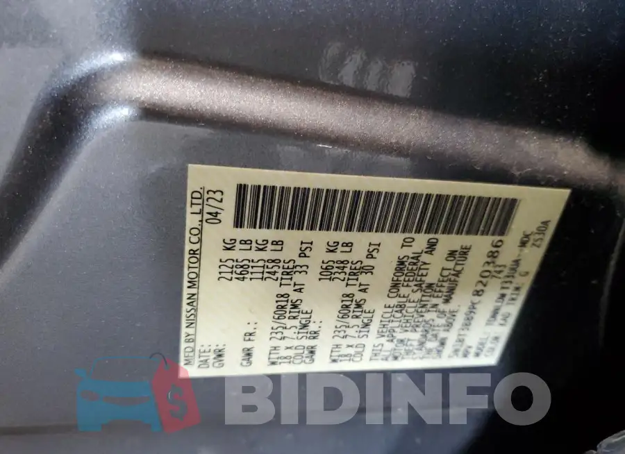 5N1BT3BB9PC820386 Photo# 13