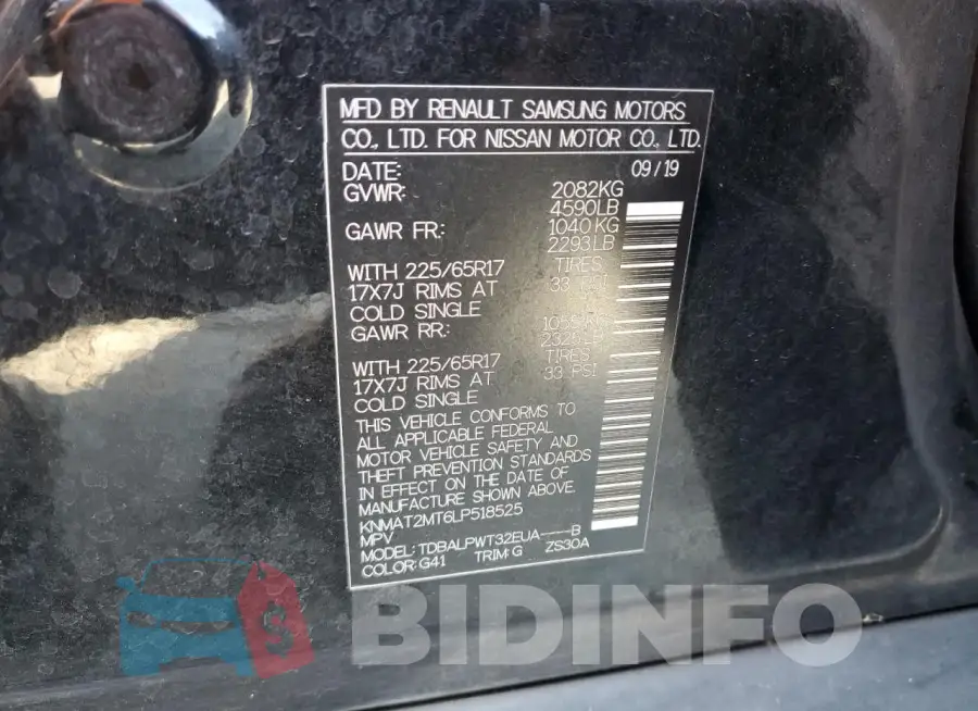 KNMAT2MT6LP518525 Photo# 13