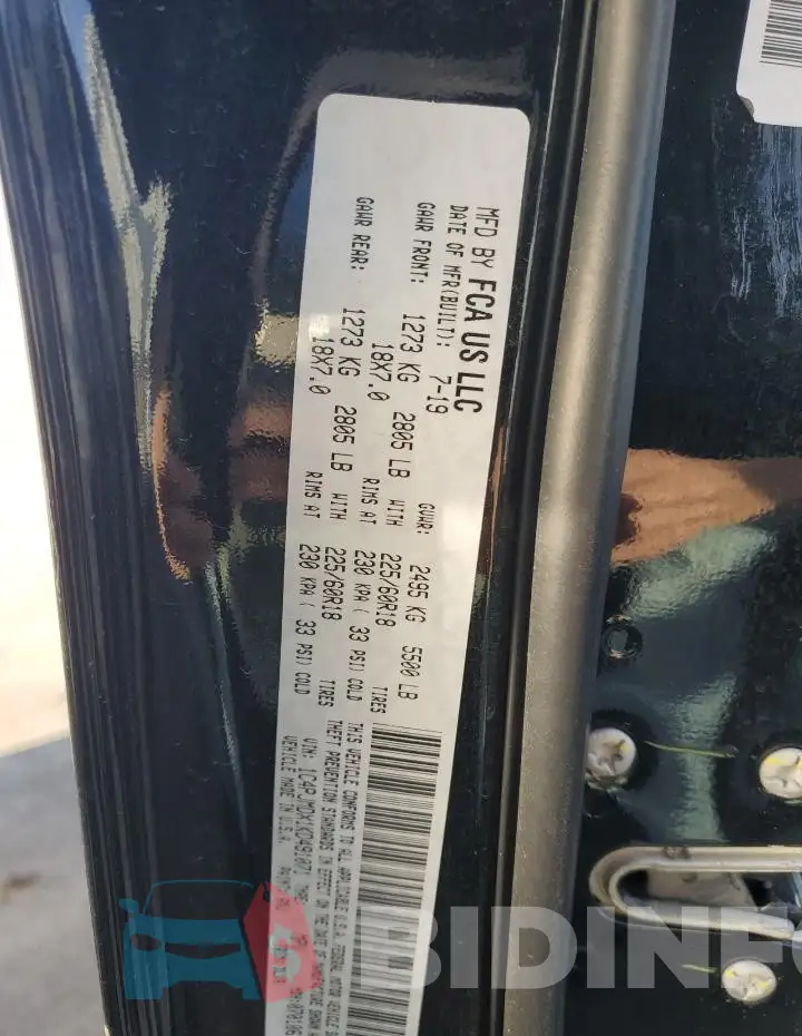1C4PJMDX1KD491071 Photo# 12