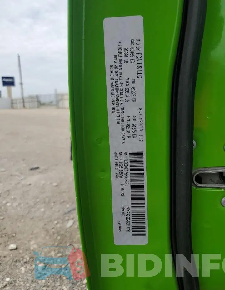 2C3CDXCT7HH556561 Photo# 12