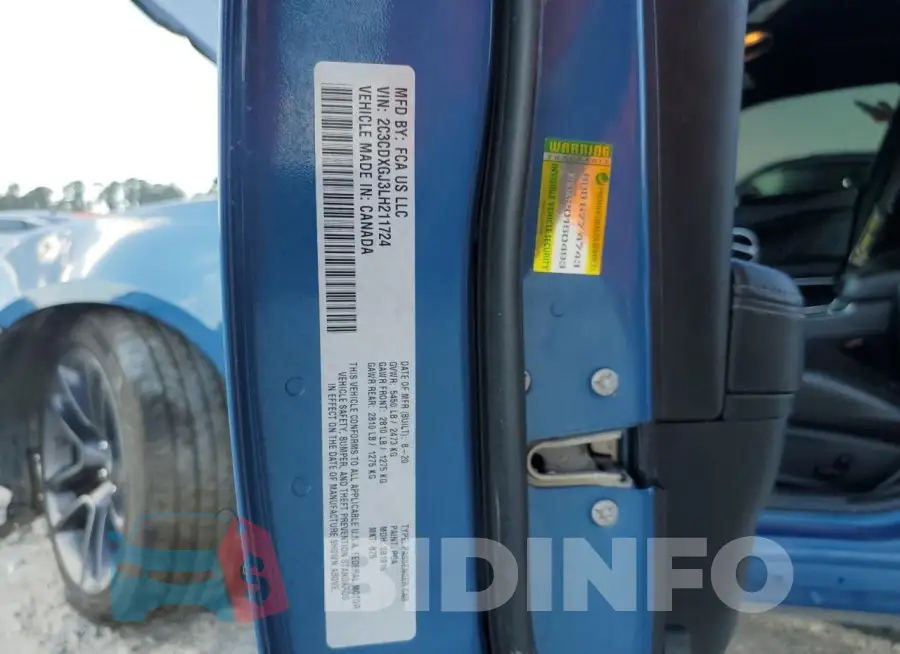 2C3CDXGJ3LH211724 Photo# 12