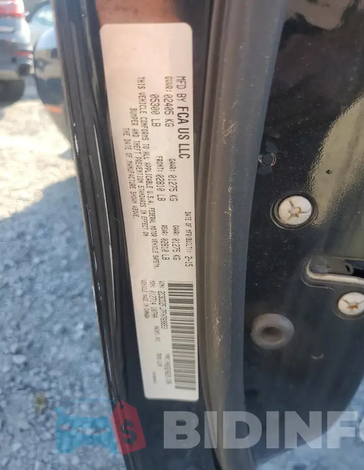 2C3CDZFJ7FH769853 Photo# 12