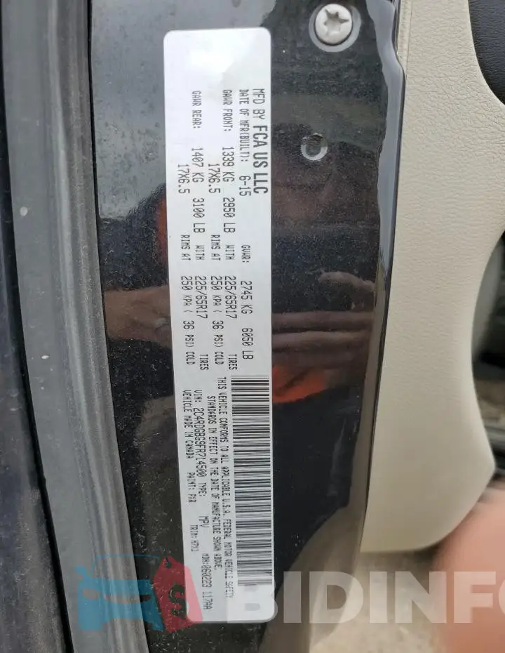 2C4RDGBG9FR714500 Photo# 13