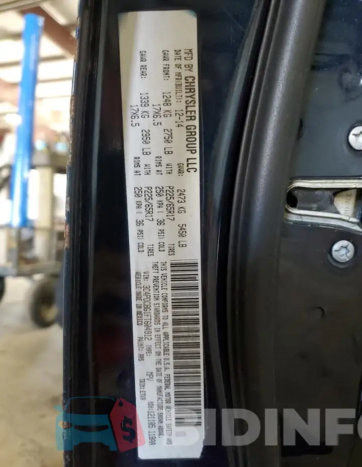 3C4PDCBG1FT604912 Photo# 14
