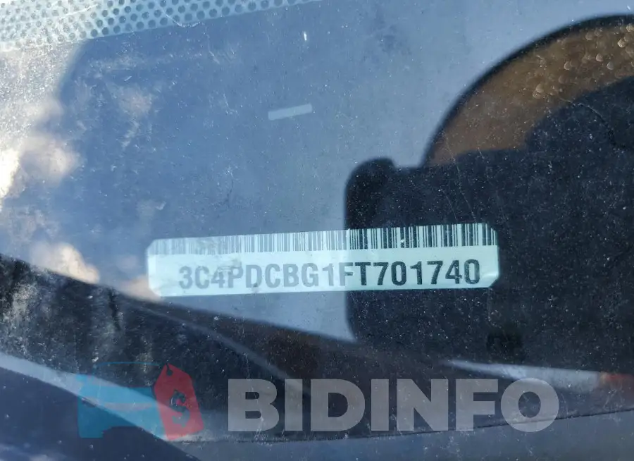 3C4PDCBG1FT701740 Photo# 13