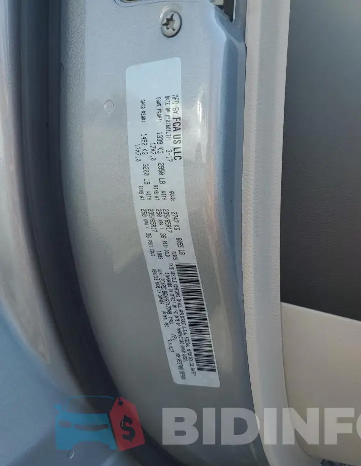 2C4RC1BGXHR747749 Photo# 13