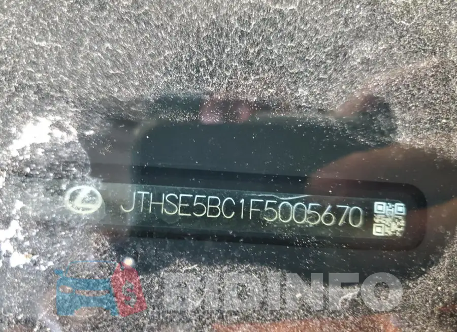 JTHSE5BC1F5005670 Photo# 13