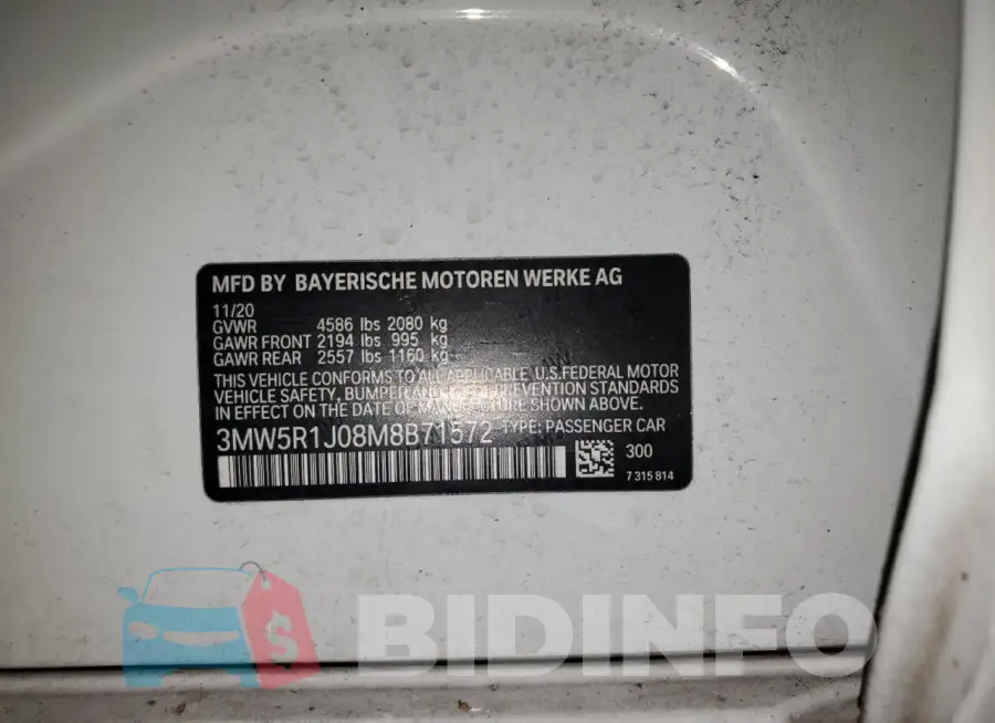 3MW5R1J08M8B71572 Photo# 12