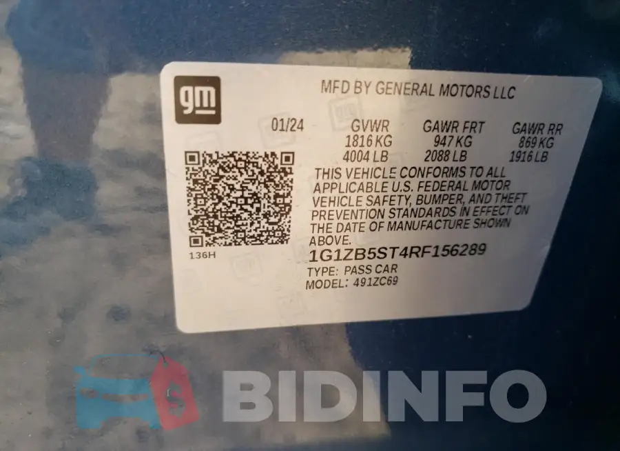 1G1ZB5ST4RF156289 Photo# 12
