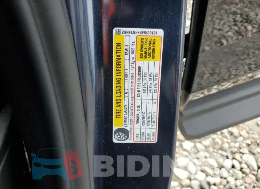 2GNFLGEK4F6409131 Photo# 13