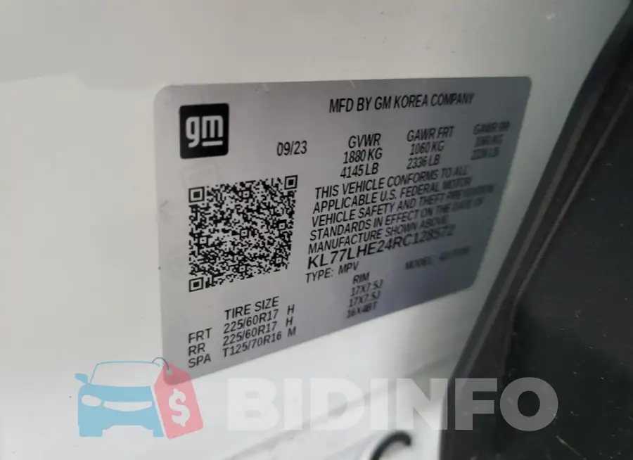 KL77LHE24RC128572 Photo# 13