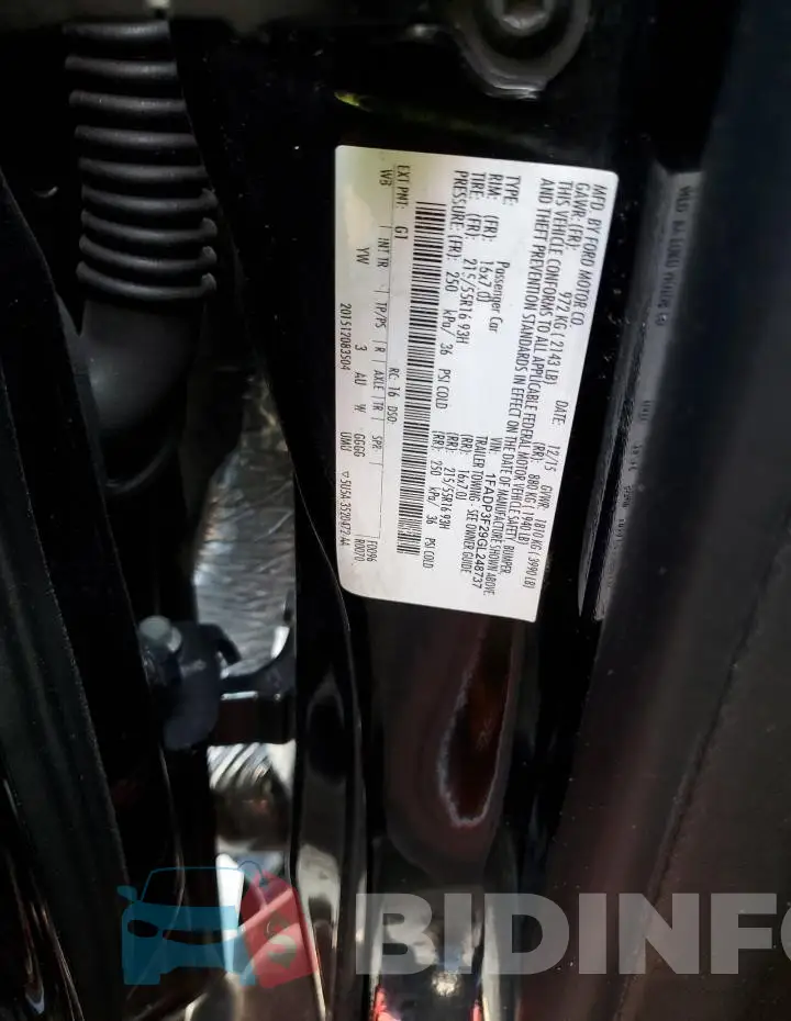 1FADP3F29GL248737 Photo# 12