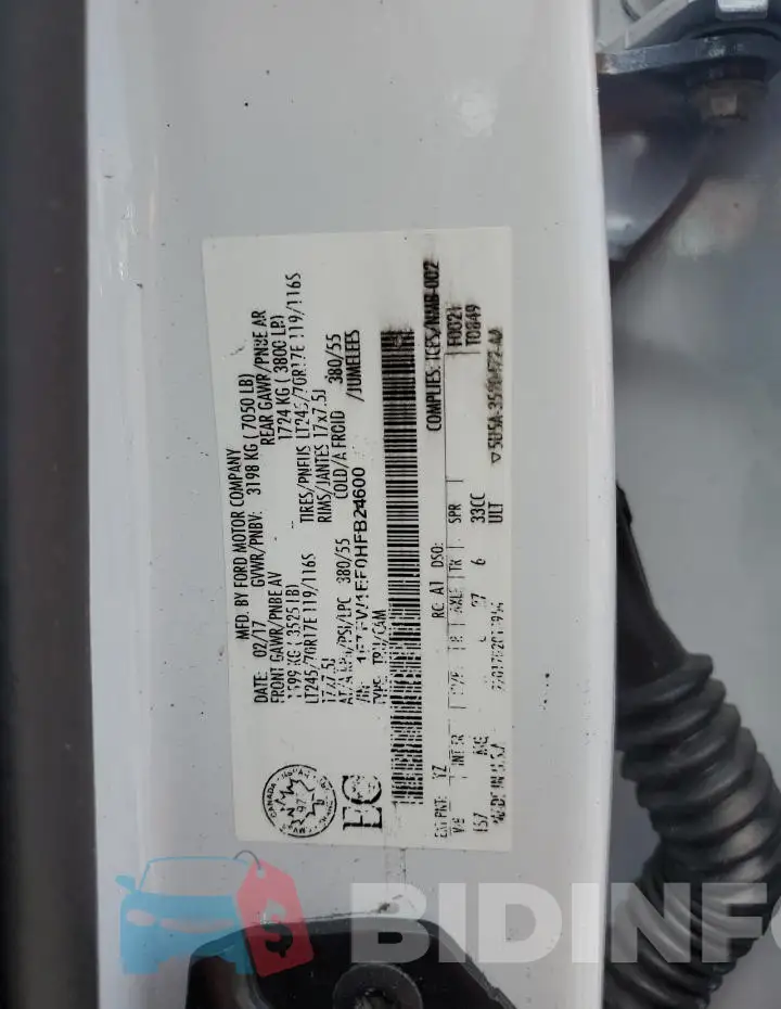 1FTFW1EF0HFB24600 Photo# 12
