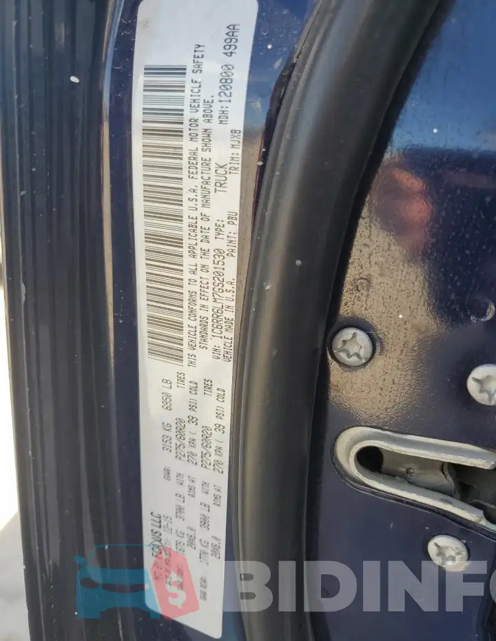 1C6RR6LM7GS201530 Photo# 12