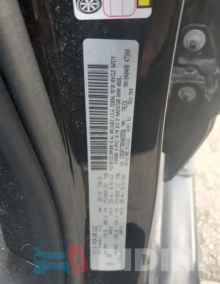 1C6SRFFT6KN825556 Photo# 12