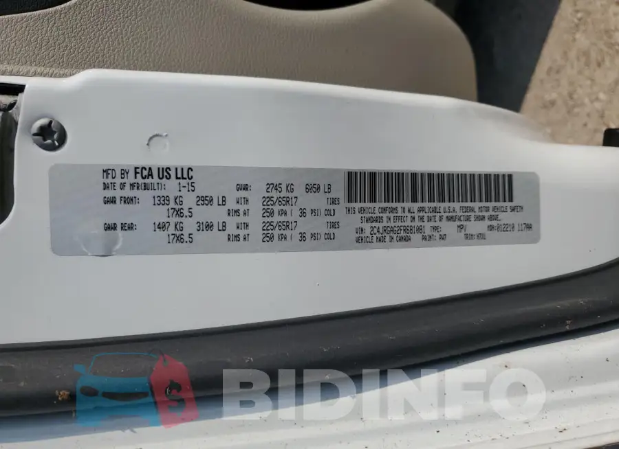 2C4JRGAG2FR681081 Photo# 14
