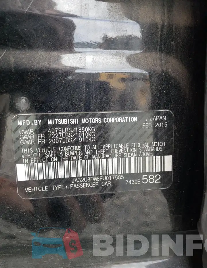 JA32U8FW6FU017585 Photo# 12