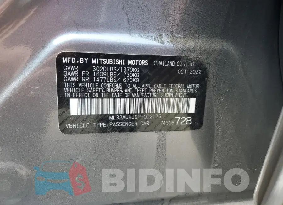 ML32AUHJ9PH002175 Photo# 12