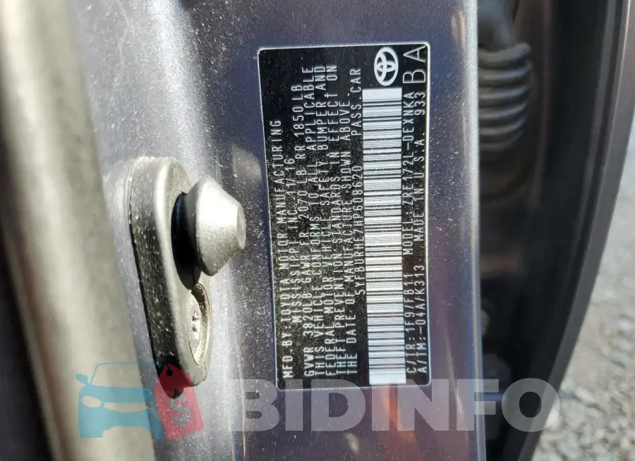 5YFBURHE7HP608620 Photo# 12