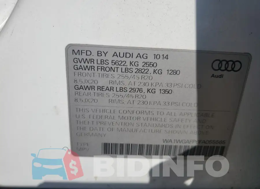 WA1WGAFP6FA055565 Photo# 13