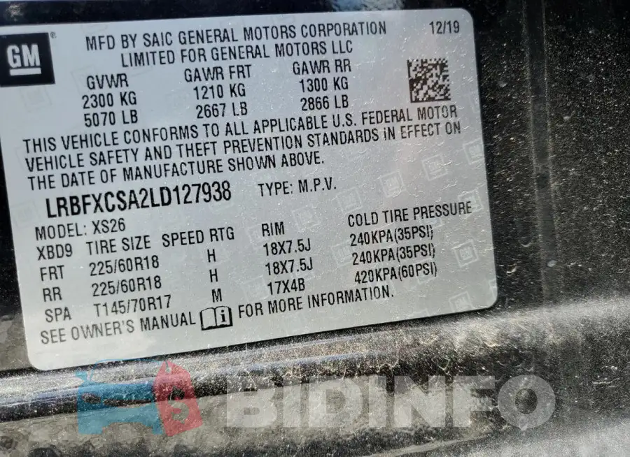 LRBFXCSA2LD127938 Photo# 12