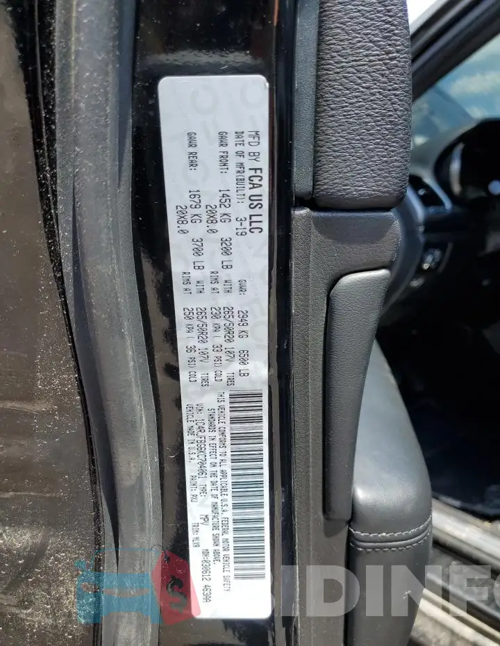 1C4RJFBG6KC704061 Photo# 13