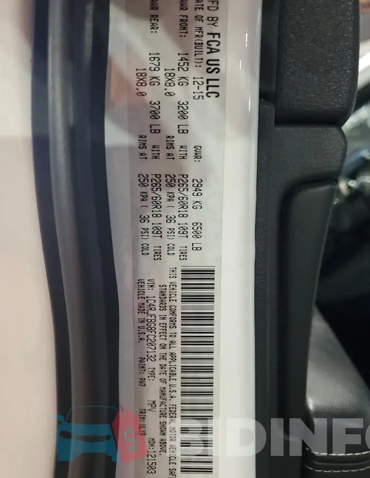 1C4RJFBG8FC207132 Photo# 13