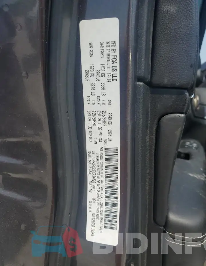1C4RJFCG9FC734028 Photo# 13