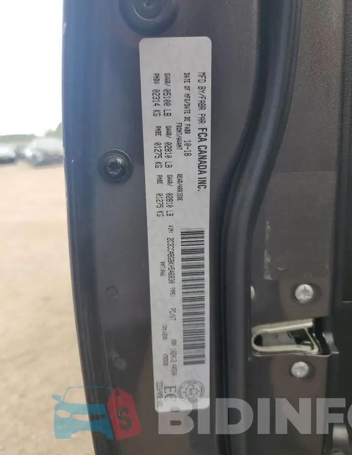 2C3CCABG8KH546830 Photo# 13
