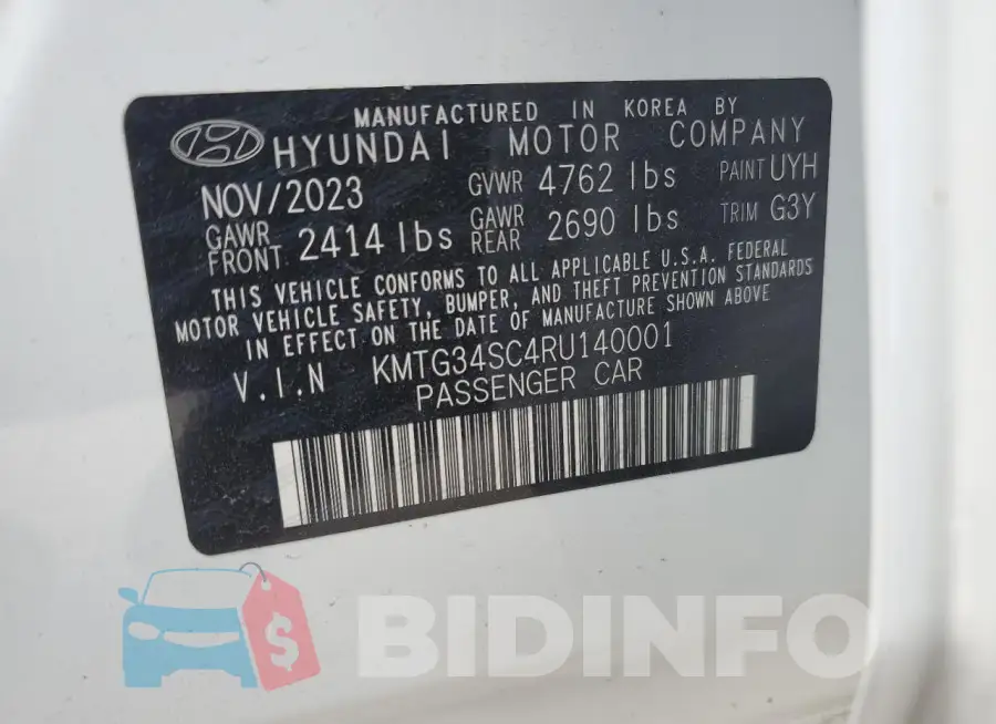 KMTG34SC4RU140001 Photo# 13