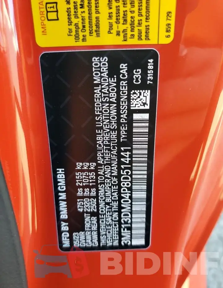 3MF13DM04P8D51441 Photo# 12